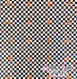 *LIMITED* Pumpkin - Black & White Checkered