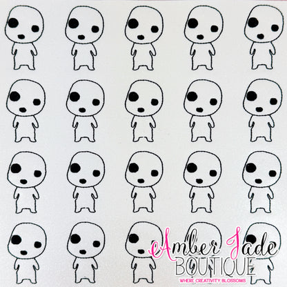 Kodama - Princess Mononoke (Glow in the Dark)