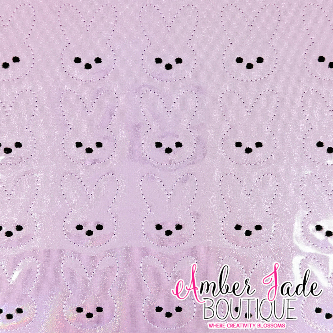 Marshmallow Bunnies - Pastel Purple