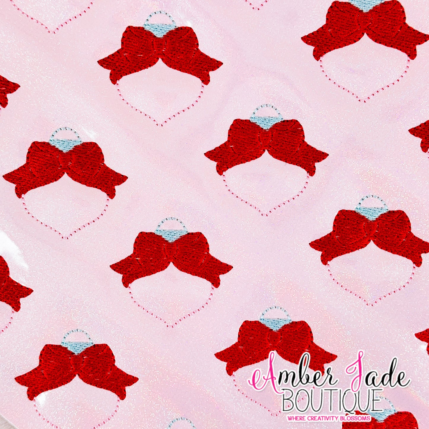 CF Ornament Bow - PINK