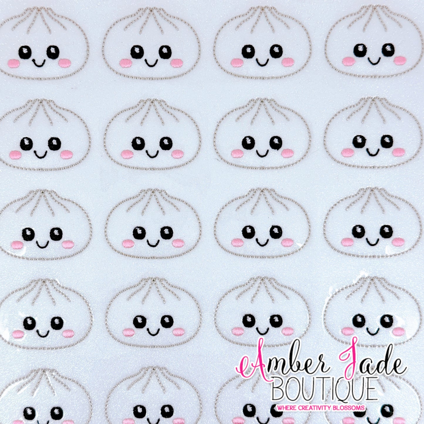 Glitter Dumpling - WHITE