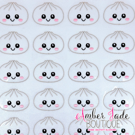Glitter Dumpling - WHITE