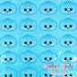 Glitter Dumpling - BLUE