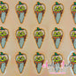 Pumpkin Ice Cream Cone