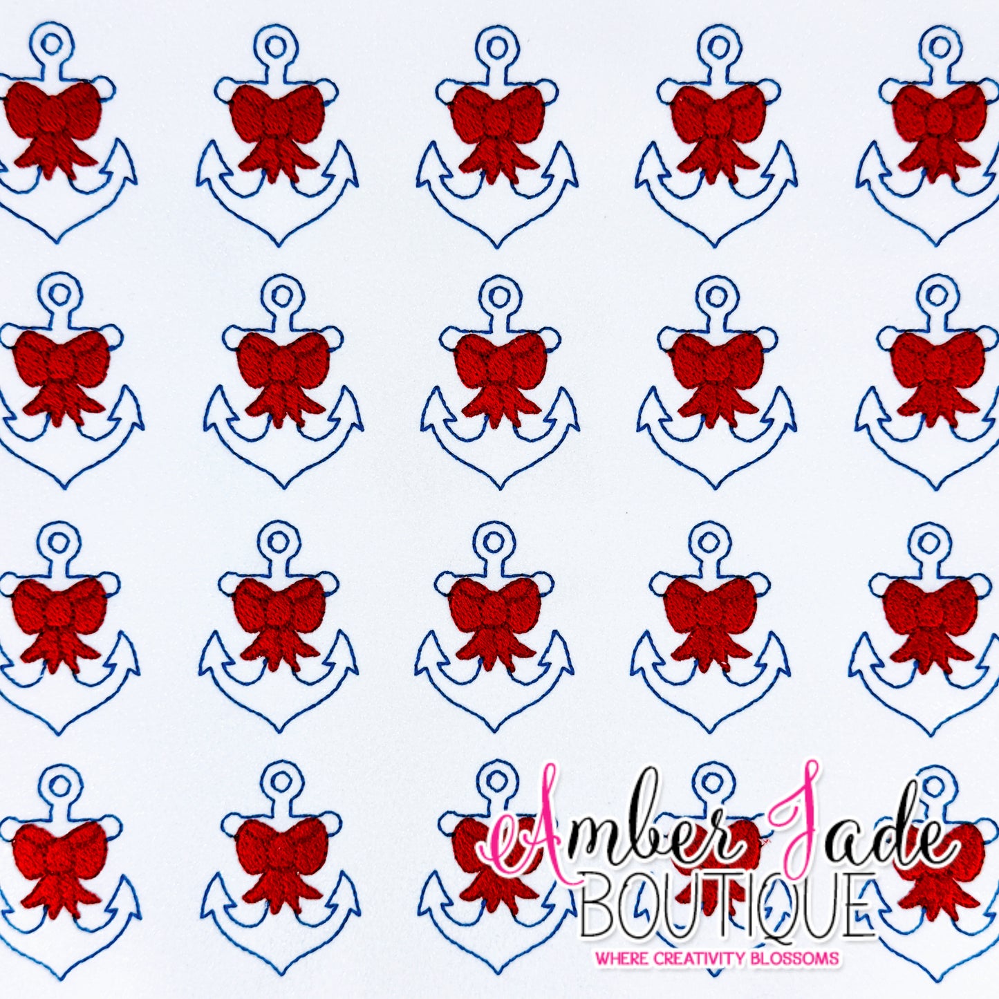 Anchor Bow - RED