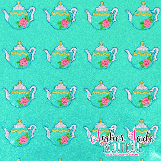 Vintage Teapot - TURQUOISE