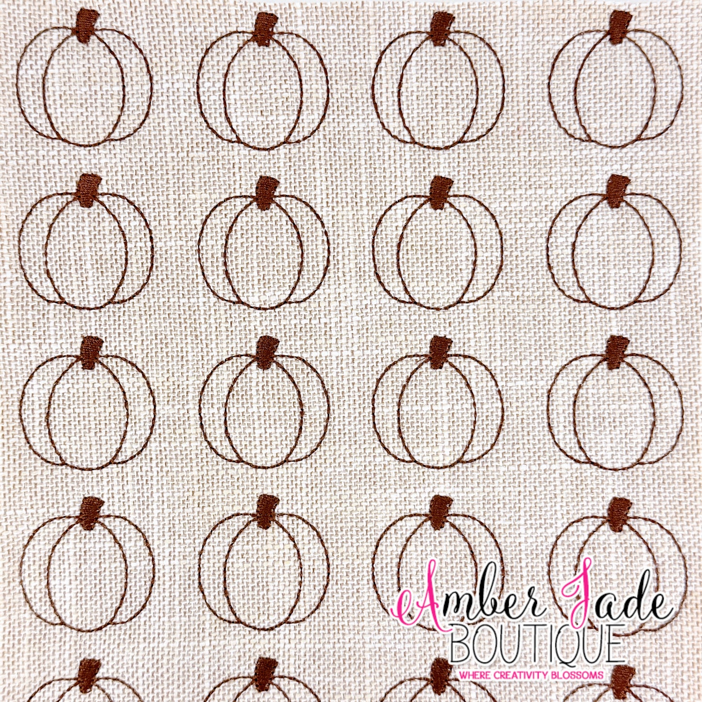 *LIMITED* Pumpkin "Burlap" Style