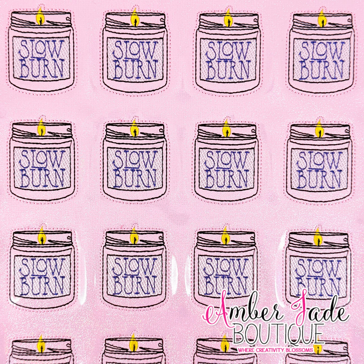Slow Burn Pink Candle