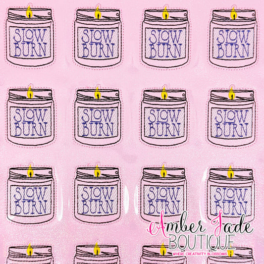 Slow Burn Pink Candle