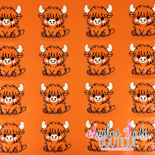 Highland Cow 4 - Marine