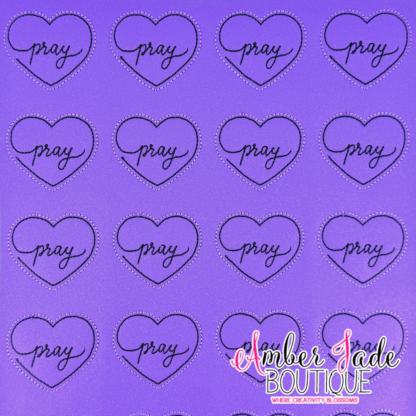 Pray Heart - PURPLE