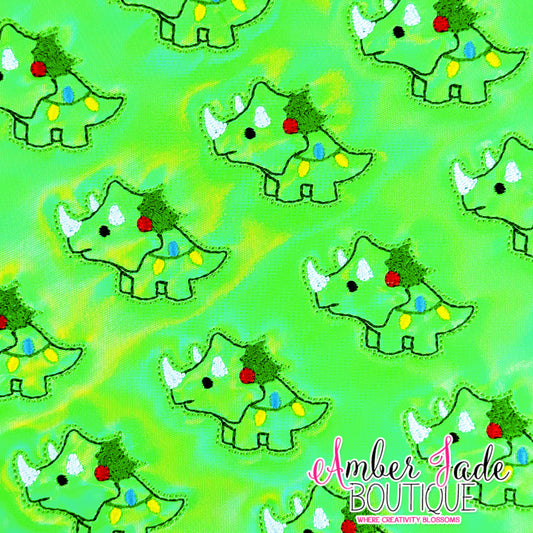 Christmas Triceratops