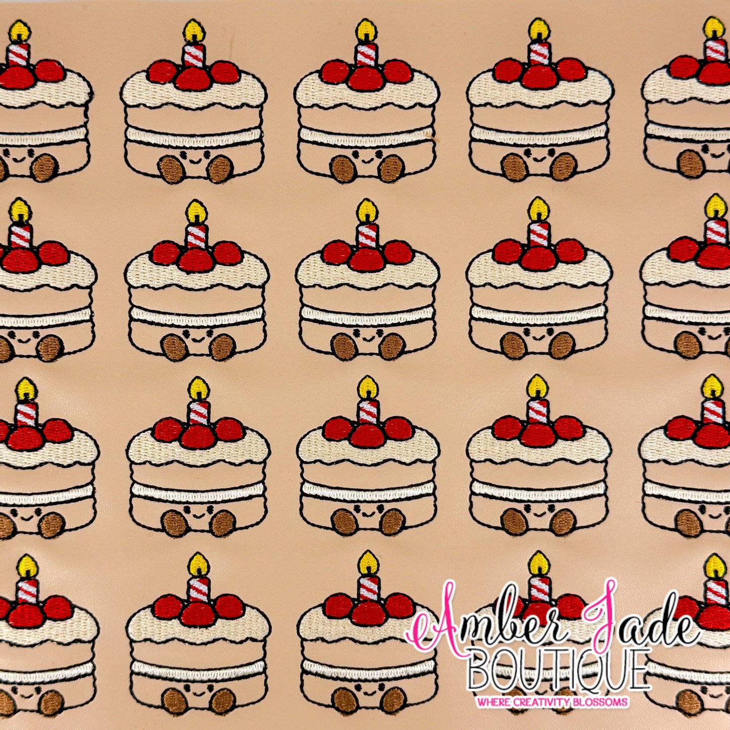 Jelly Birthday Cake Stuffed