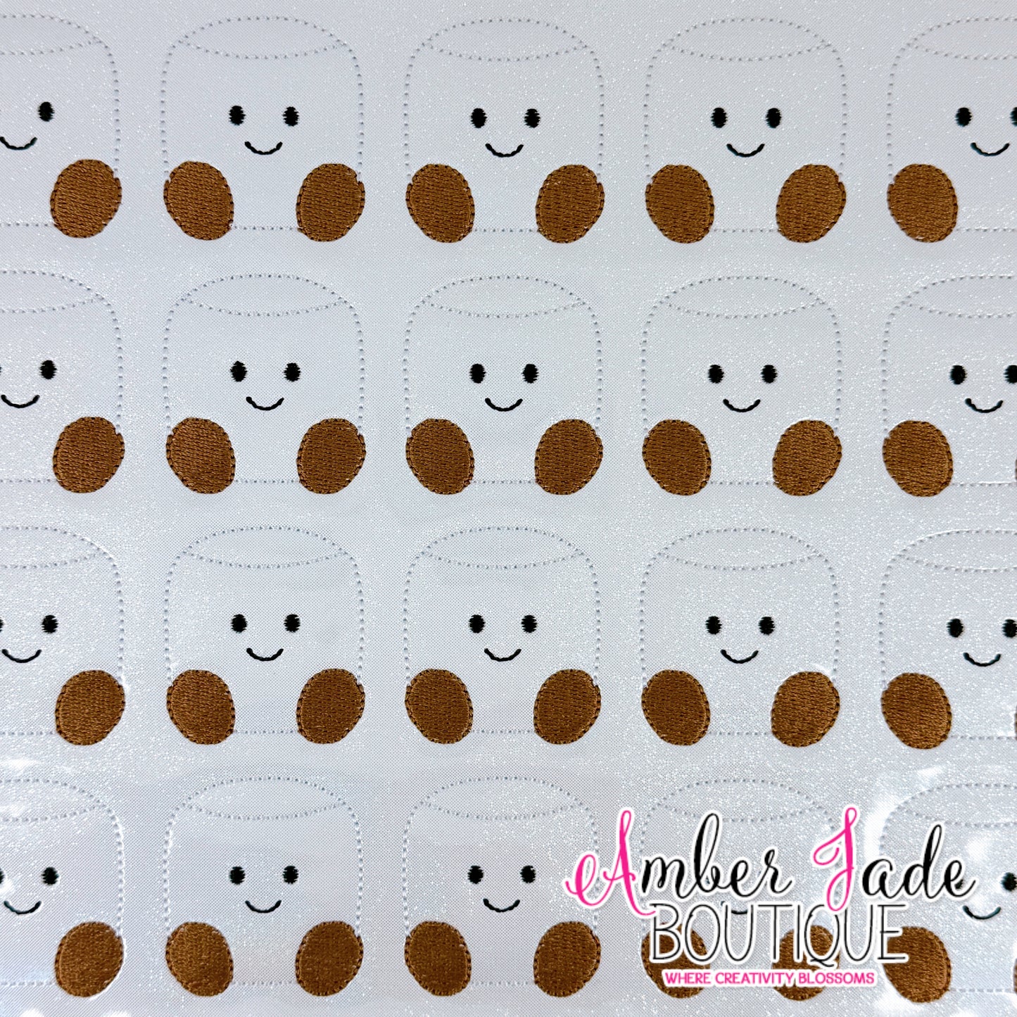 Jelly Marshmallow Stuffed - WHITE