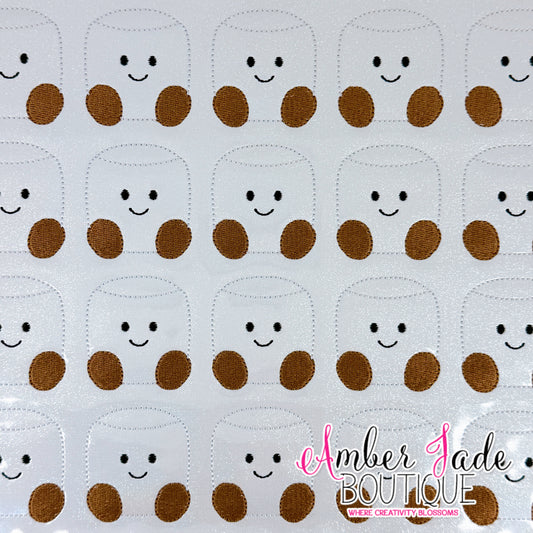 Jelly Marshmallow Stuffed - WHITE