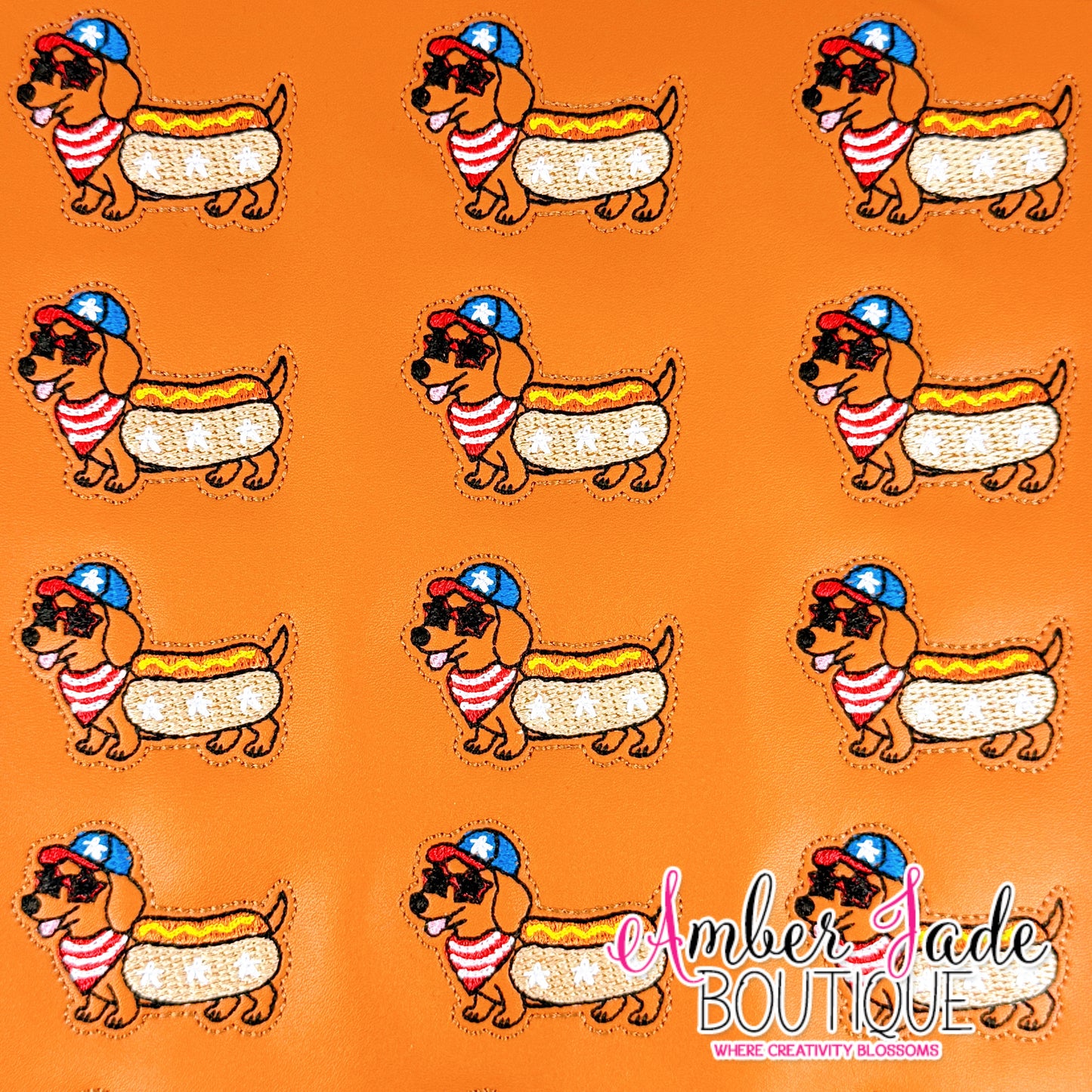 Patriotic Hot Dog (Set of 3)