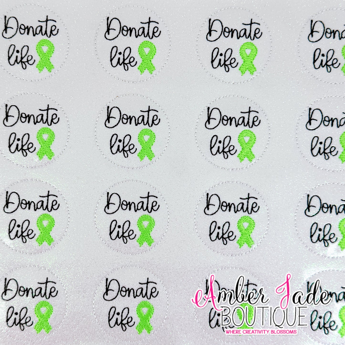 Donate Life - WHITE
