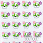 Retro Skull Flowers
