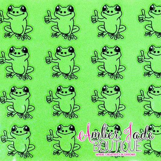 Thumbs Up Frog