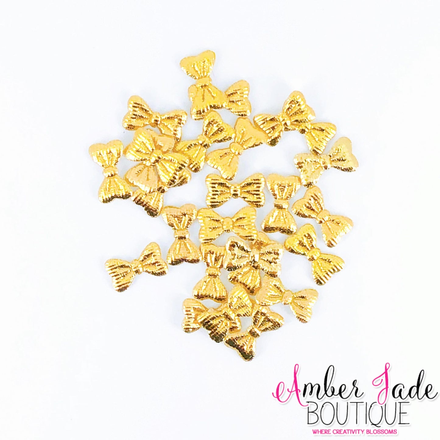 Mini Gold Accent Bows