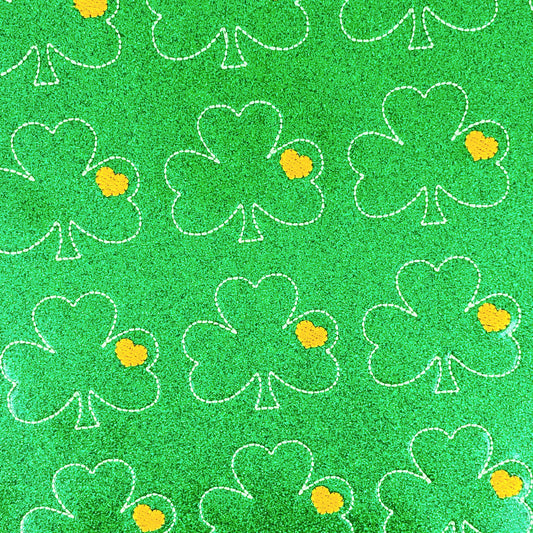 Shamrock with heart