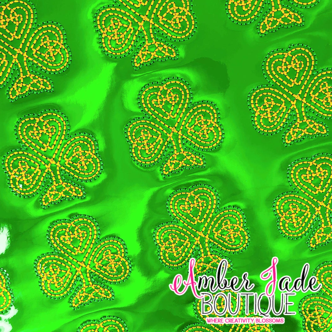 Celtic Shamrock (Holographic)