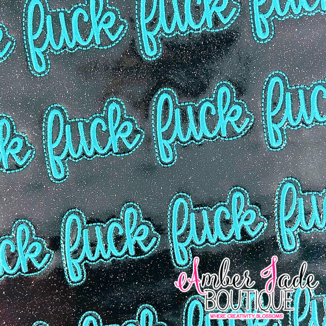 Fuck (Turquoise)