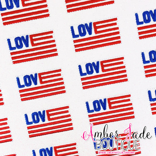 American Flag Love