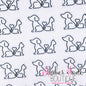 Dog and Cat Redwork