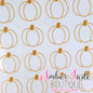 Pumpkin - White/ Gold