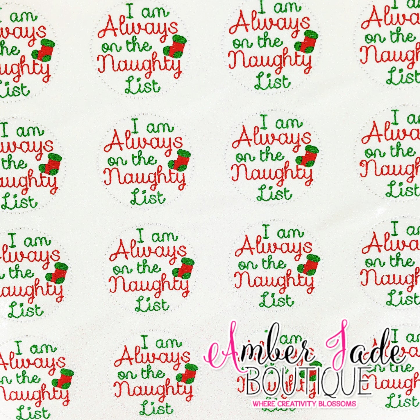 I am Always on the Naughty List