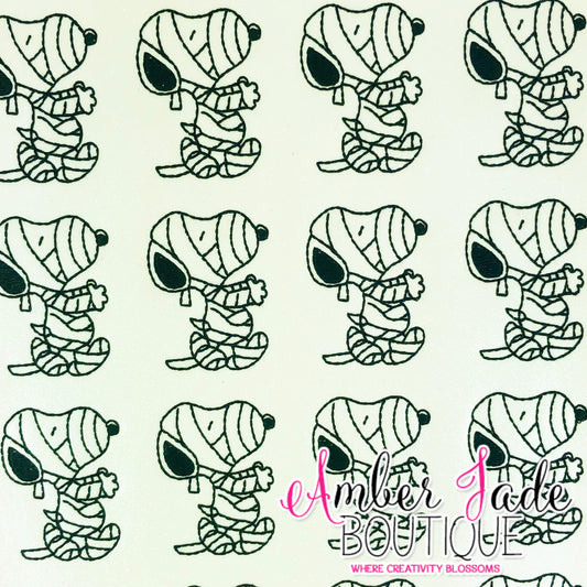 Snoopy Mummy
