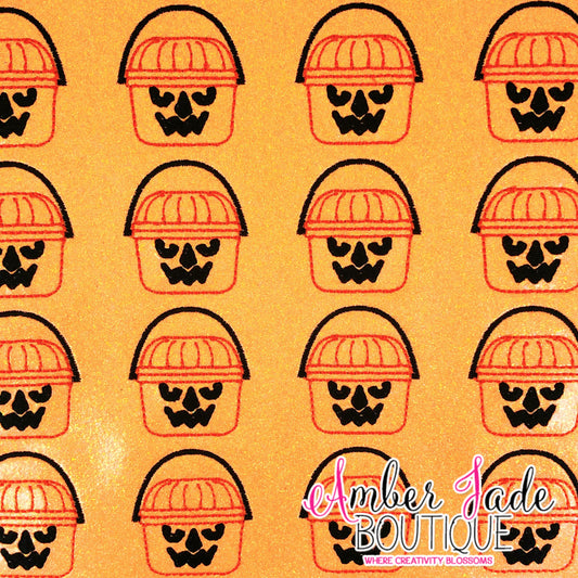 Vintage Halloween Bucket - Jack O'Lantern