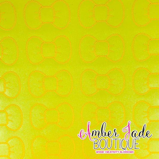 Bows - Glow In The Dark - Yellow