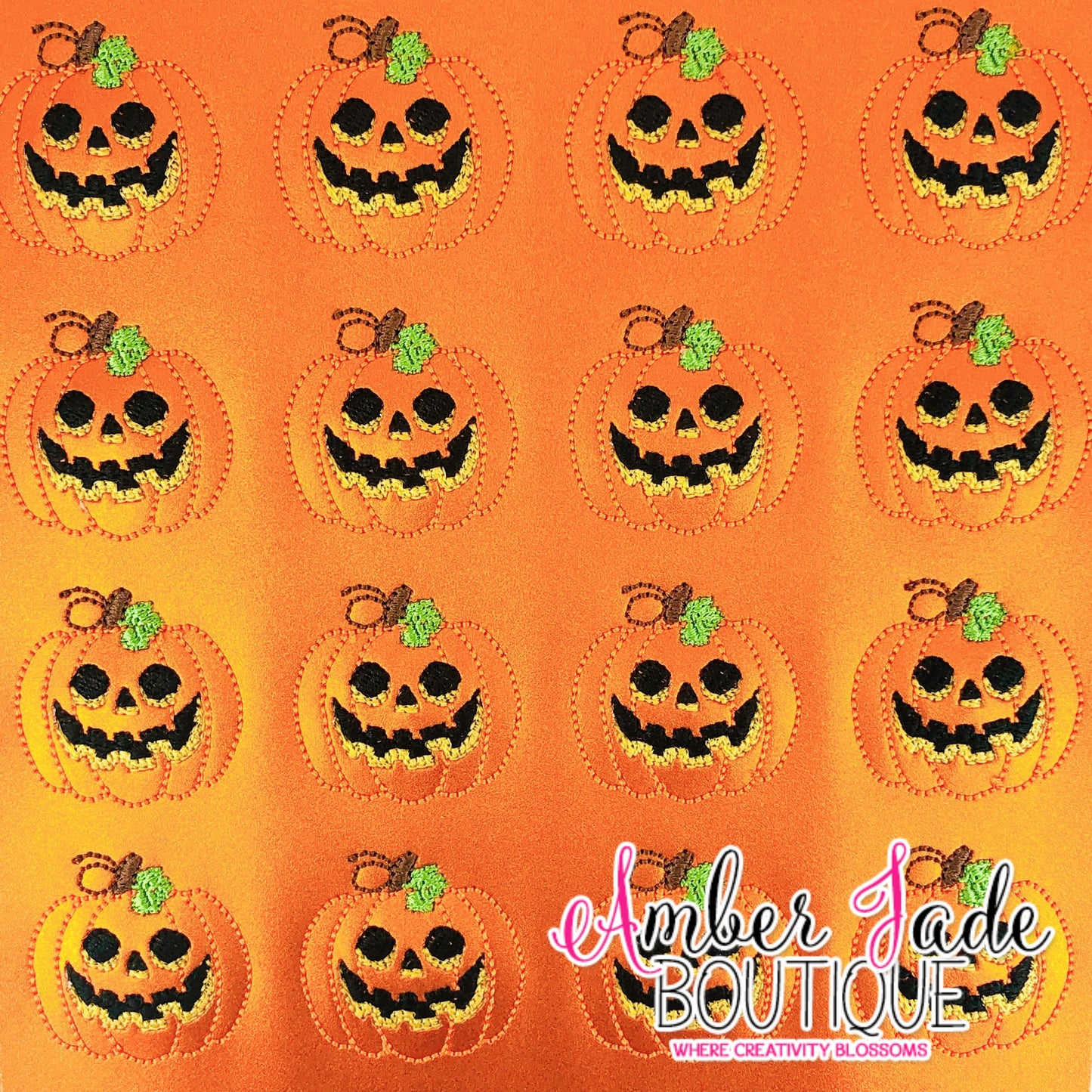 Jack-o'-lantern Glowing