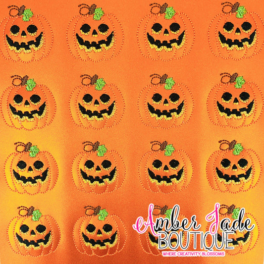 Jack-o'-lantern Glowing