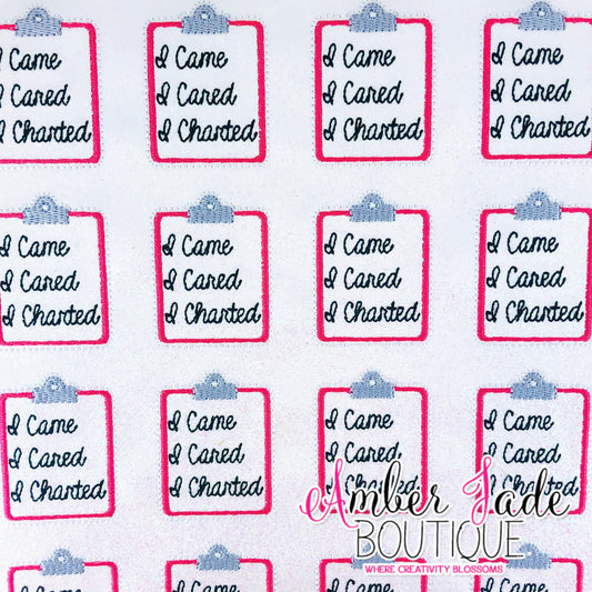 I Came, I Cared, I Charted