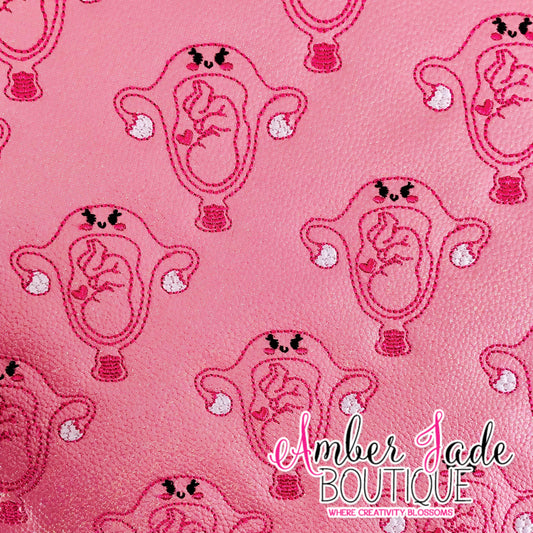 Kawaii Pregnant Uterus With Baby