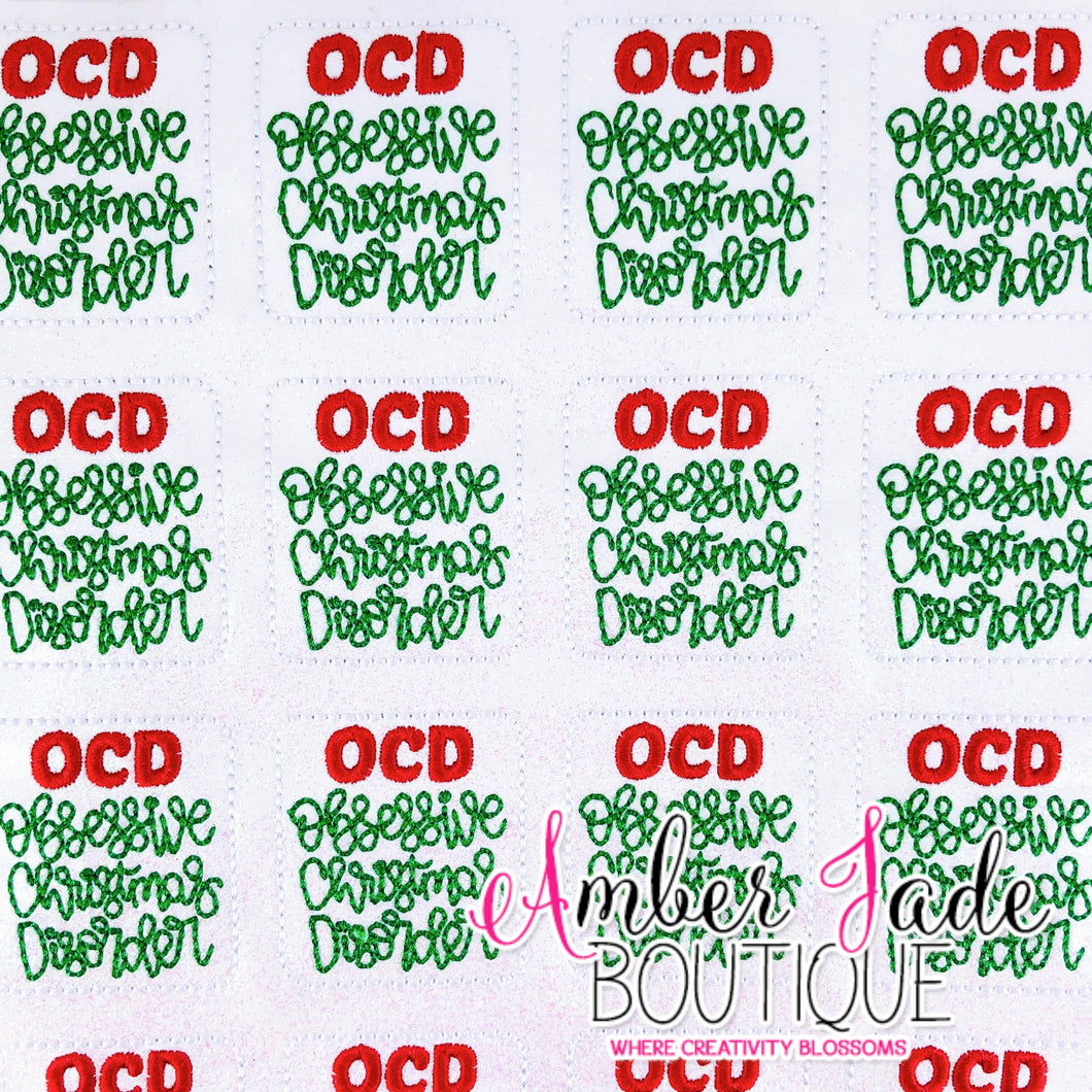 OCD- Obsessive Christmas Disorder