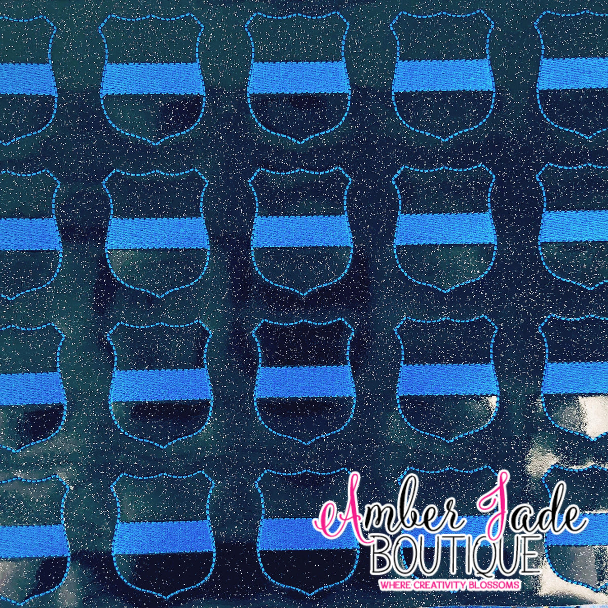 Police Thin Blue Line Badge
