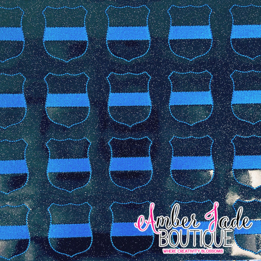 Police Thin Blue Line Badge
