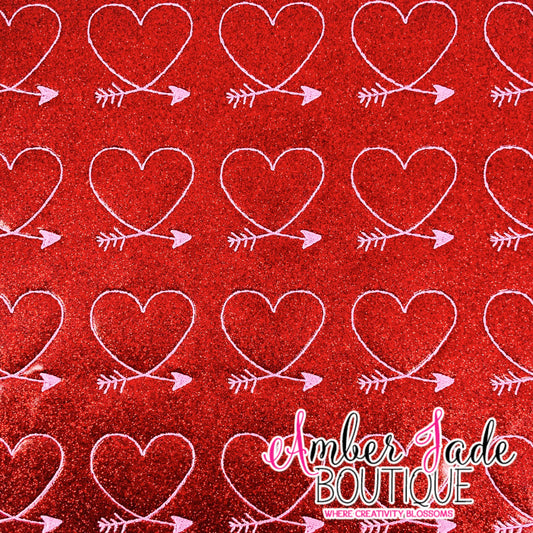 Red Arrow Heart