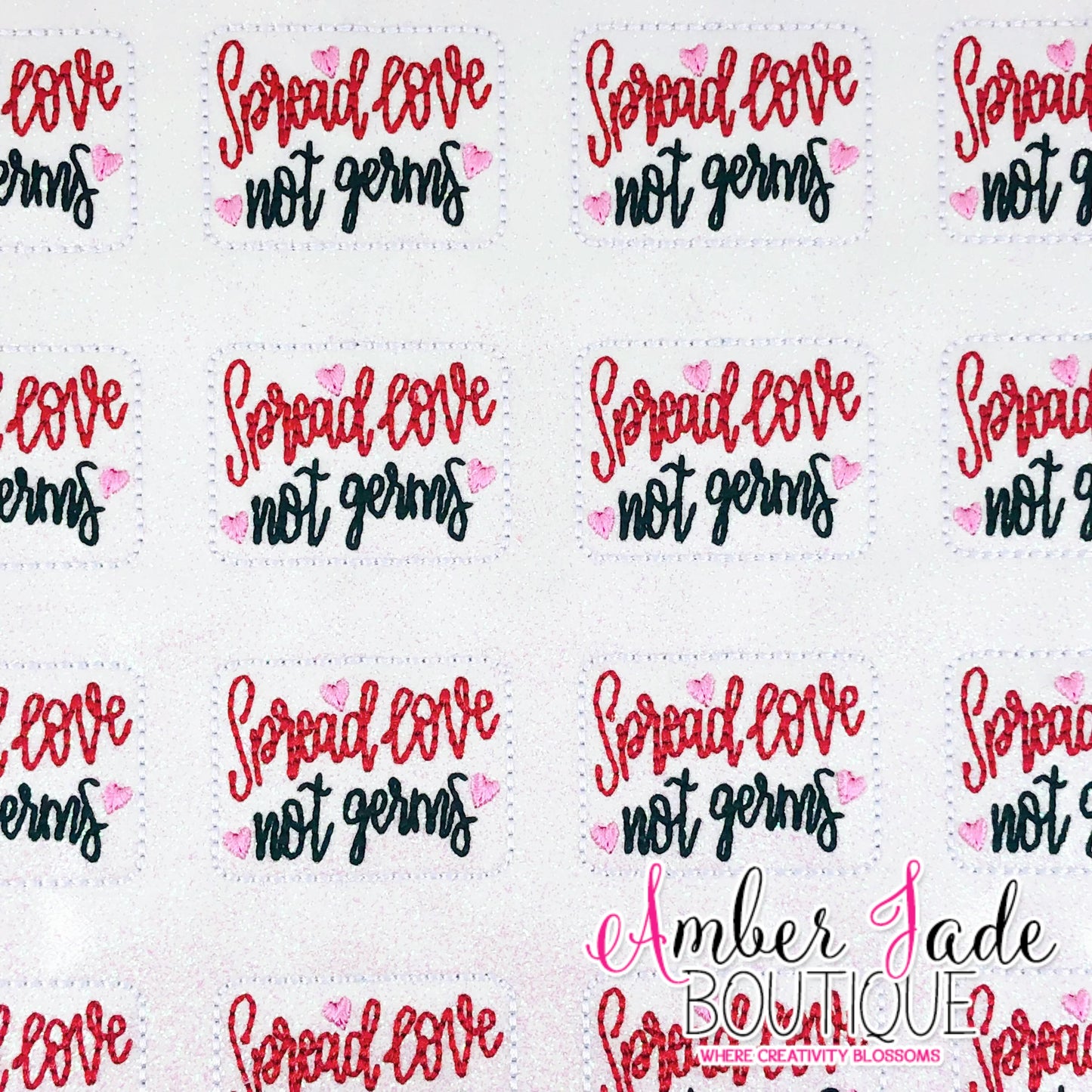 Spread Love Not Germs