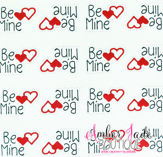 Be Mine Twin Hearts