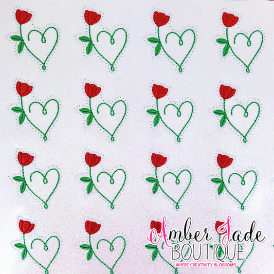 Rose Stem Heart
