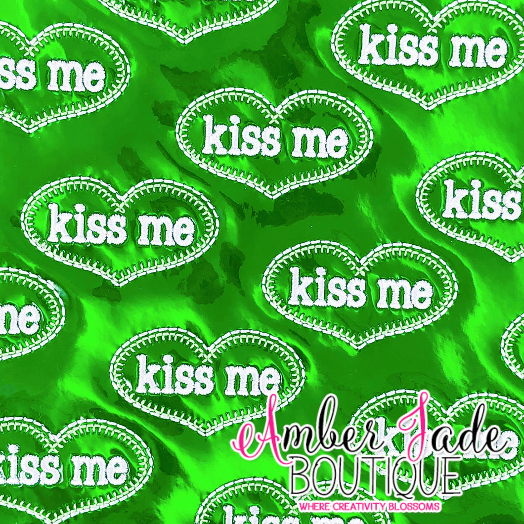 Green Kiss Me