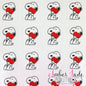 Snoopy Holding Heart