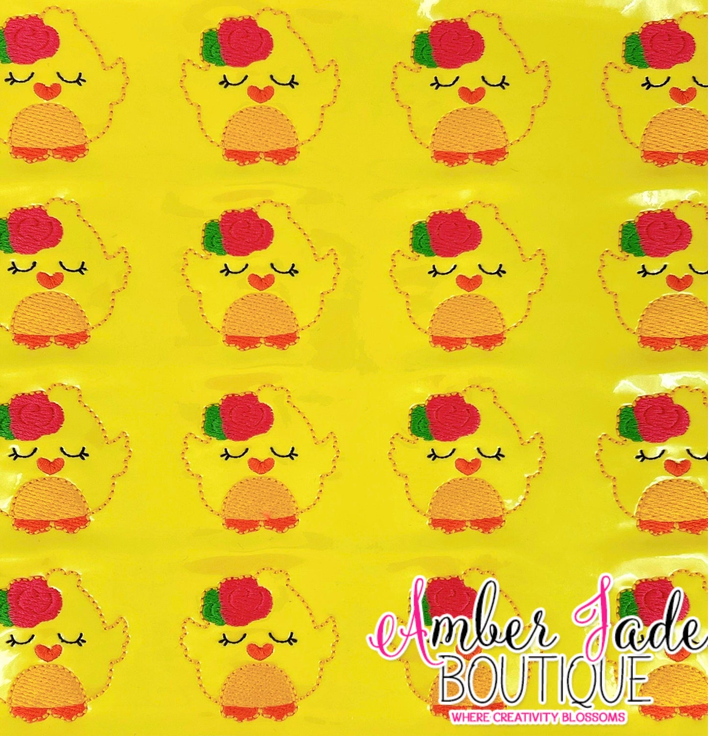 Floral Baby Chick