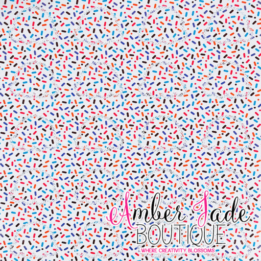 Ice Cream Scoop - Sprinkles - White