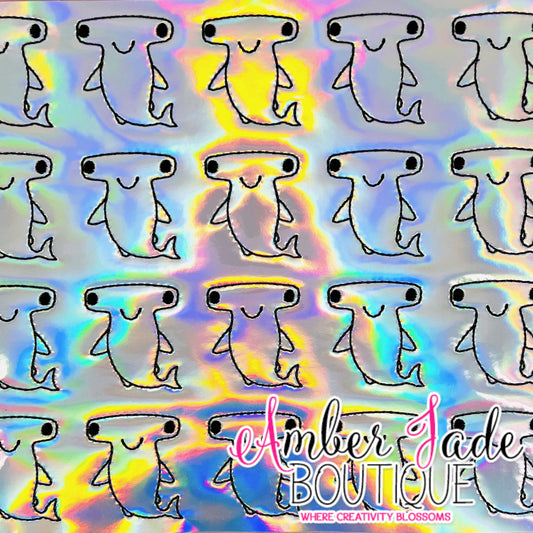 Hammer Head Shark - Holographic